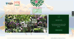 Desktop Screenshot of jardinsenfete.ch